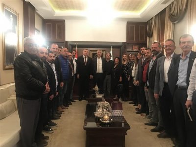 ADANA BÜYÜKŞEHİR BELEDİYE BAŞKANI ZEYDAN KARALAR`I ZİYARET ETTİK (23.04.2019)