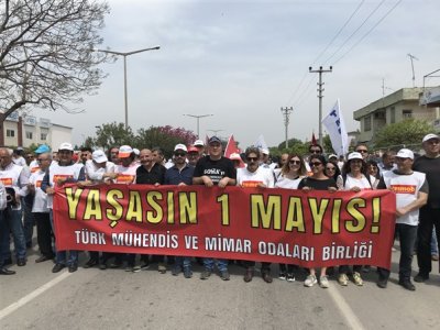 YAŞASIN 1 MAYIS ADANA ŞUBE VE GENÇ MADENCİ ALANLARDAYDI (01.05.2018)