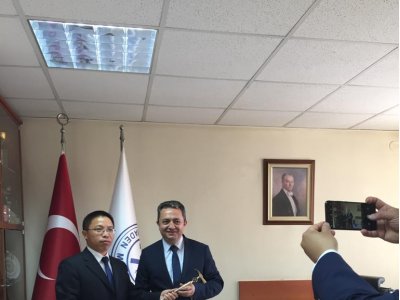 CHINA COAL MINING COMPANY YETKİLİLERİ ODAMIZI ZIYARET ETTİLER