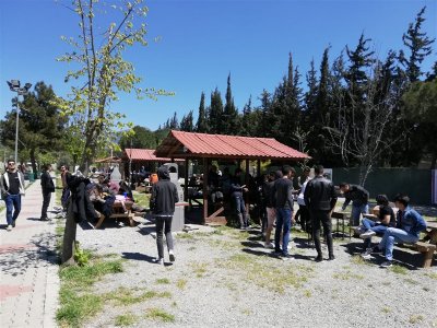 DEÜ MADEN MÜHENDİSLİĞİ BÖLÜMÜ SINIF ÖĞRENCİLERİ İLE PİKNİKTE BİRARAYA GELDİK.(21.04.2019)