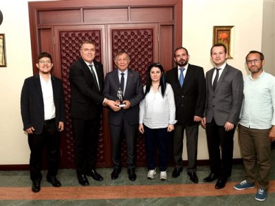 SEYHAN BELEDİYE BAŞKANI SAYIN AKİF KEMAL AKAY `I ZİYARET ETTİK (13.05.2019)