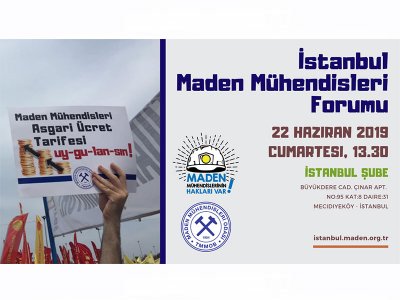 İSTANBUL MADEN MÜHENDİSLERİ FORUMU