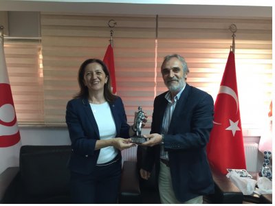 MADEN MÜHENDİSLERİ ASGARİ ÜCRET KAMPANYASI KAPSAMINDA DİSK GENEL MERKEZİ ZİYARET EDİLDİ
