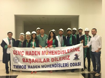 ÇUKUROVA ÜNİVERSİTESİ MADEN MÜHENDİSLİĞİ BÖLÜMÜ MEZUNİYET TÖRENİNE KATILDIK (09.07.2019)