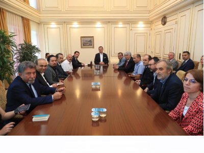  TMMOB İstanbul Şubeleri İBB Başkanı Ekrem İmamoğlu’nu Ziyaret Etti 