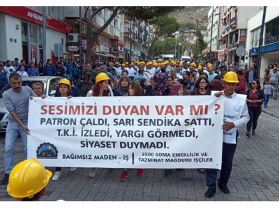 SOMA MADEN EMEKÇİLERİNİN HAK ARAMA MÜCADELESİNİ DESTEKLİYORUZ. SİYASİ İKTİDARI GÖREVE DAVET EDİYORUZ
