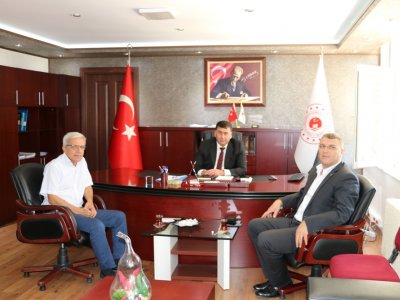 ADANA ÇEVRE İL MÜDÜRLÜĞÜNE ATANAN HALİT ERGİN’İ ZİYARET ETTİK (24.09.2019)