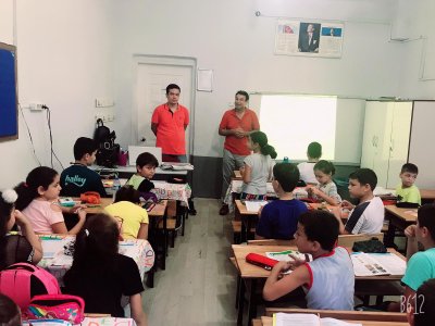 MERSİN DE İKİ İLKÖĞRETİM OKULUNDA SUNUM YAPTIK (24.09.2019)