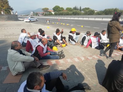 ODA HEYETİMİZ KIRKAĞAÇ`DA SOMA MADEN EMEKÇİLERİNİ ZİYARET ETTİ