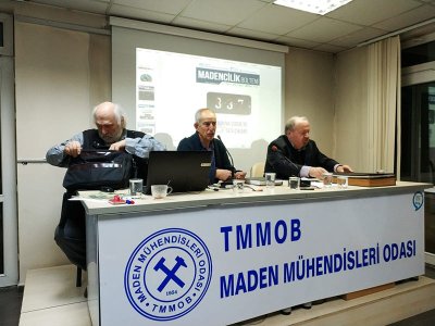 "MADENCİLİK BÜLTENİ 30 YAŞINDA" KONULU SÖYLEŞİ GERÇEKLEŞTİRİLDİ