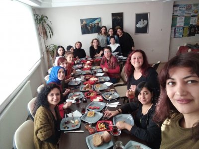 Kadın Çalışma Grubu Kahvaltı & Atölye etkinliği 7 Aralık Cumartesi günü gerçekleştirildi.
