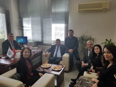 ADANA ÇEVRE VE ŞEHİRCİLİK İL MÜDÜRÜ ŞUBEMİZİ ZİYARET ETTİ (10.03.2020)