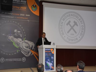 V. ULUSLARARASI SONDAJ KONGRESİ VE SERGİSİ AÇILIŞ KONUŞMASI İLE BAŞLAMIŞTIR.