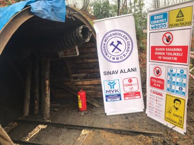 ŞUBEMİZ YERALTI HAZIRLIK İŞÇİSİ MESLEĞİNDE SINAV VE BELGELENDİRME ÇALIŞMALARINA BAŞLAMIŞTIR