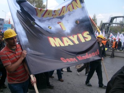1 Mayıs'ta Alanlardaydık.