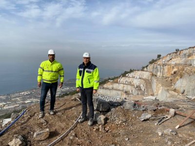İSKENDERUNDA BULUNAN DAVUT MERMER OCAĞINI ZİYARET ETTİK (27.01.2021)