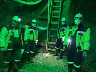 AKMETAL MADENCİLİK KURŞUN-ÇİNKO MADEN OCAĞINI ZİYARET ETTİK (06.04.2021)