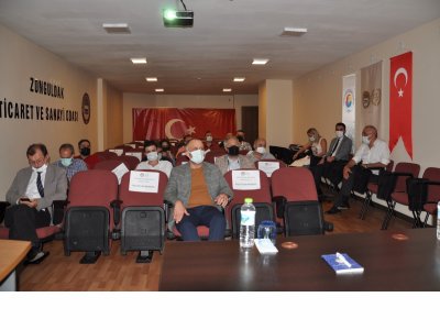 MYK YETKİLİLERİMİZDEN OLUŞAN HEYET ZONGULDAK TİCARET ODASINDA MESLEKTAŞLARLA VE SEKTÖR BİLEŞENLERİYLE BİR ARAYA GELDİ.