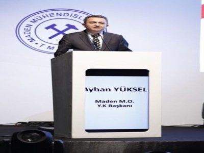 ODA BAŞKANIMIZ AYHAN YÜKSELİN ANTALYADA DÜZENLENEN 9. ULUSLARARASI KIRMATAŞ SEMPOZYUMU VE 10. ULUSLARARASI DELME-PATLATMA SEMPOZYUMU AÇILIŞ KONUŞMASI