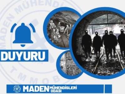 TMMOB MADEN MÜHENDİSLERİ ODASI 48. DÖNEM OLAĞAN GENEL KURUL DUYURUSU