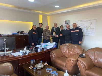 ÇELİKLER HOLDİNG
AFŞİN-ELBİSTAN ELEKTRİK ÜRETİM A.Ş LİNYİT İŞLETMESİ
MADEN MÜDÜRÜ SÜHA DİNÇ VE İŞLETME MÜDÜRÜ RECAİ KAÇAN I ZİYARET ETTİK (13.01.2022)