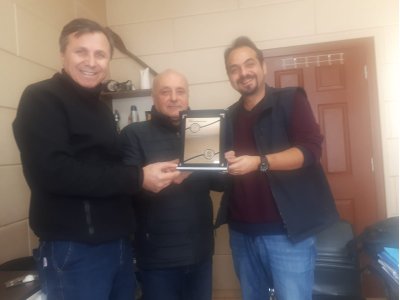 40. YILINI DOLDURAN ONUR ÜYELERİMİZE PLAKETLERİNİ TAKDİM ETTİK (13.01.2022)