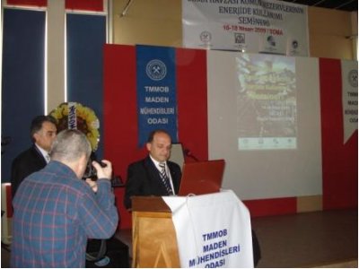 SOMA HAVZASI KÖMÜR REZERVLERİNİN ENERJİDE KULLANIMI SEMİNERİ GERÇEKLEŞTİRİLDİ. (16-17 Nisan 2009)