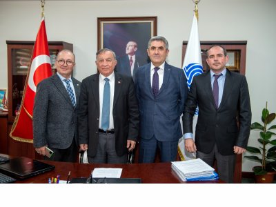 SEYHAN BELEDİYE BAŞKANI AKİF KEMAL AKAY`I ZİYARET ETTİK (22.02.2022)