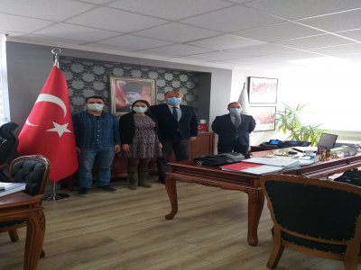 MEB MESLEKİ VE TEKNİK EĞİTİM GENEL MÜDÜRÜ PROF DR KEMAL VARIN NUMANOĞLU MAKAMINDA ZİYARET EDİLDİ
