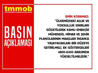BU ÜLKENİN HARCINDA MÜHENDİS, MİMAR VE ŞEHİR PLANCILARININ EMEĞİ VAR EK GÖSTERGE HAKKIMIZ!