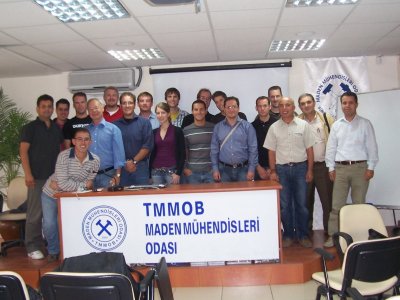 Aachen Teknik Üniversitesi Maden Mühendisliği Enstitüsü Öğretim Üyeleri ve Öğrencilerinden Oluşan Heyet Odamızı Ziyaret Etti.