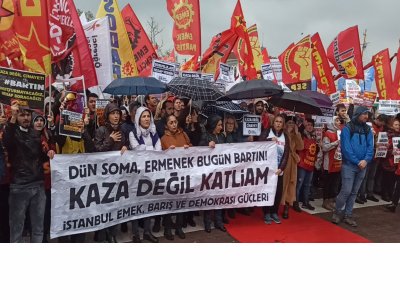 Kadıköydeki Bartın Grizu Patlaması Açıklamasına Katıldık