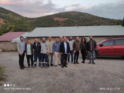 BARİT MADEN A.Ş. KAHRAMANMARAŞ / TÜRKOĞLU YERALTI İŞLETMESİNİ ZİYARET ETTİK (21.10.2022)