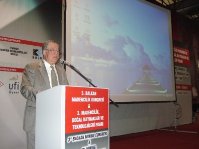 3. Balkan Madencilik Kongresi ve 3. Madencilik, Doğal Kaynaklar ve Teknolojileri Fuarı Başladı.