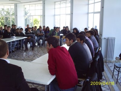 Çukurova Üniversitesi’nde Öğrencilerle Toplantı Yapıldı.