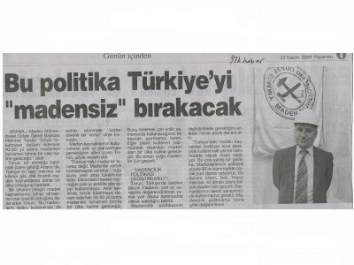 ULUSAL VE YEREL BASINDA SEMPOZYUM (24.11.2009)    