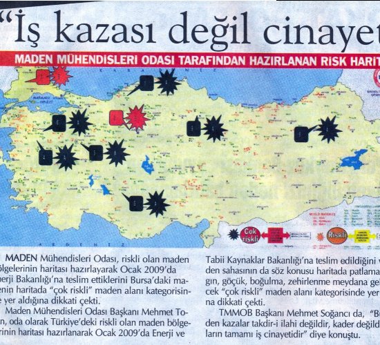 İş Kazası Değil Cinayet.