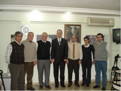 ÖZKAN DEMİR ÇELİK SANAYİ A.Ş YETKİLİLERİ ŞUBEMİZİ ZİYARET ETTİ (04.02.2010) 