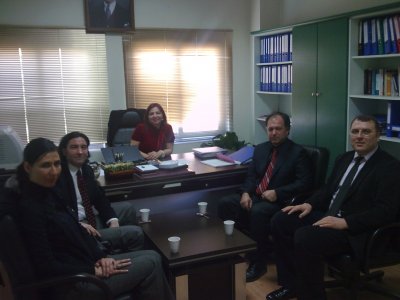 ÖZEL İDARE RUHSAT ŞUBE MÜDÜRLÜĞÜNE ZİYARET (22.02.2010)