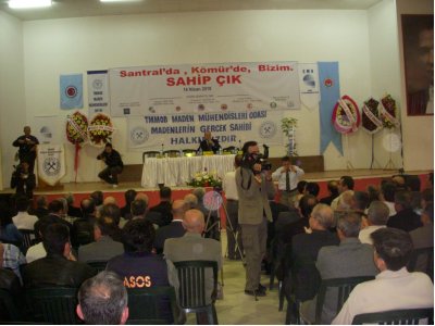 “SANTRAL DA KÖMÜR DE BİZİM, SAHİP ÇIK” PANELİ MUĞLA YATAĞAN’DA YAPILDI (14. 04. 2010)