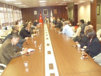 Eti Maden İşletmeleri Genel Müdürlüğünde Üyelerimizle Toplantı Yapıldı.