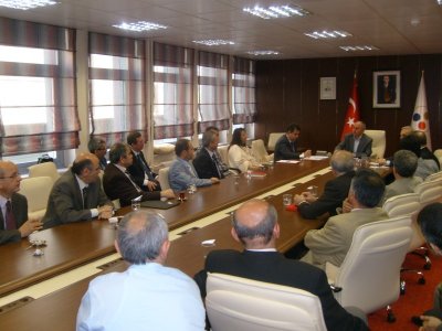 Eti Maden İşletmeleri Genel Müdürlüğünde Üyelerimizle Toplantı Yapıldı.