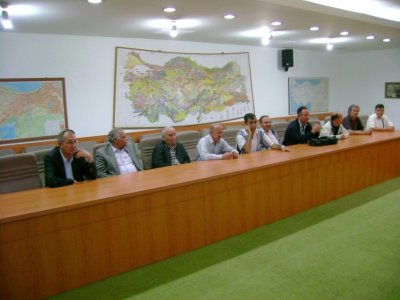 MTA Genel Müdürlüğünde Üyelerimizle Toplantı Yapıldı.
