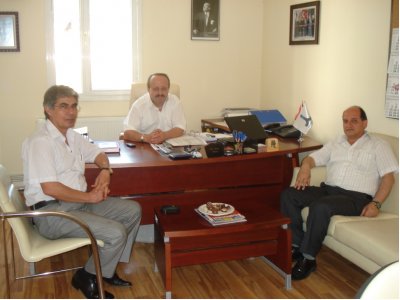 İZMİR JEOTERMAL A.Ş GENEL MÜDÜRÜ ZİYARET EDİLDİ (11.05.2010 )