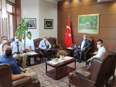 ZONGULDAK VALİSİ SAYIN MUTAFA TUTULMAZ MAKAMINDA ZİYARET EDİLDİ