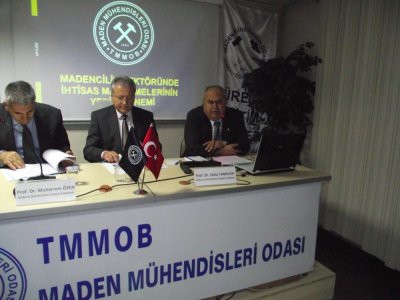 “Madencilik Sektöründe İhtisas Mahkemelerinin Yeri ve Önemi” konulu söyleşi gerçekleştirildi.