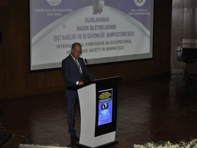 8. ULUSLARARASI MADEN İŞLETMELERİNDE İŞÇİ SAĞLIĞI VE İŞ GÜVENLİĞİ SEMPOZYUMUNU DÜZENLEDİK (12-13.05.2022)