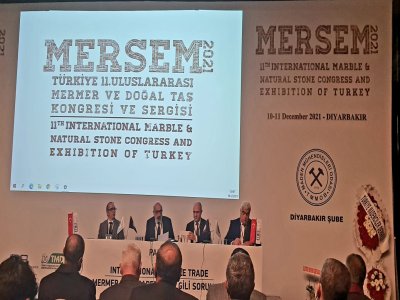 Türkiye Uluslararası Mermer ve Doğal Taş Kongresi ve Sergisine Katıldık