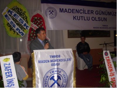 DÜNYA MADENCİLER GÜNÜ MUĞLA-YATAĞAN’DA KUTLANDI (18.12.2010 )