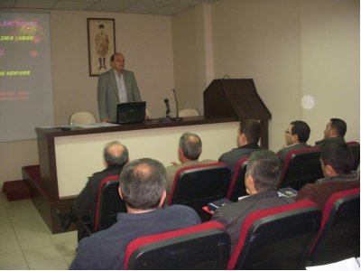 AYDIN`DA TEKNİK NEZARETÇİ YENİLEME EĞİTİMİ YAPILDI(12.02.2011)